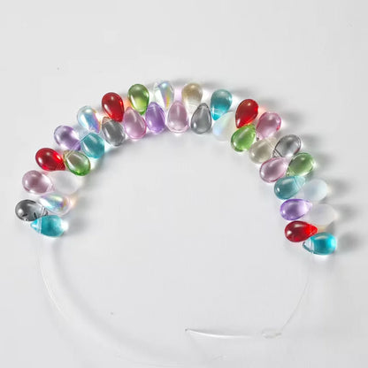 Glass Water Droplet Beads