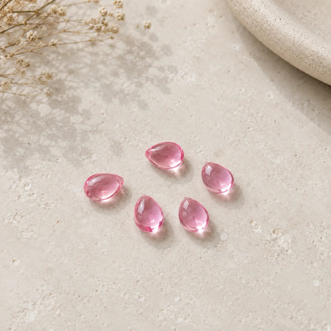 Glass Water Droplet Beads
