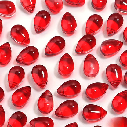 Glass Water Droplet Beads