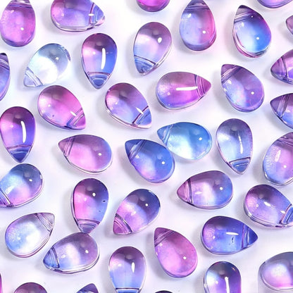 Glass Water Droplet Beads