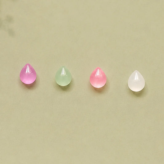 Pear Shaped Glass Beads
