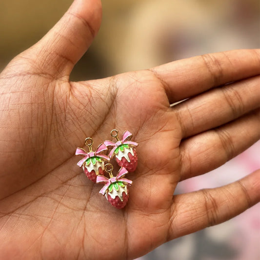 Sweet Berry Bow Charm