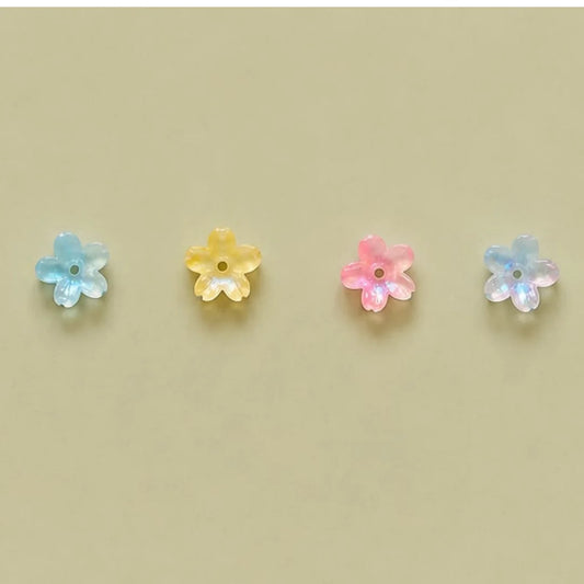 Sakura Shaped Glass Beads