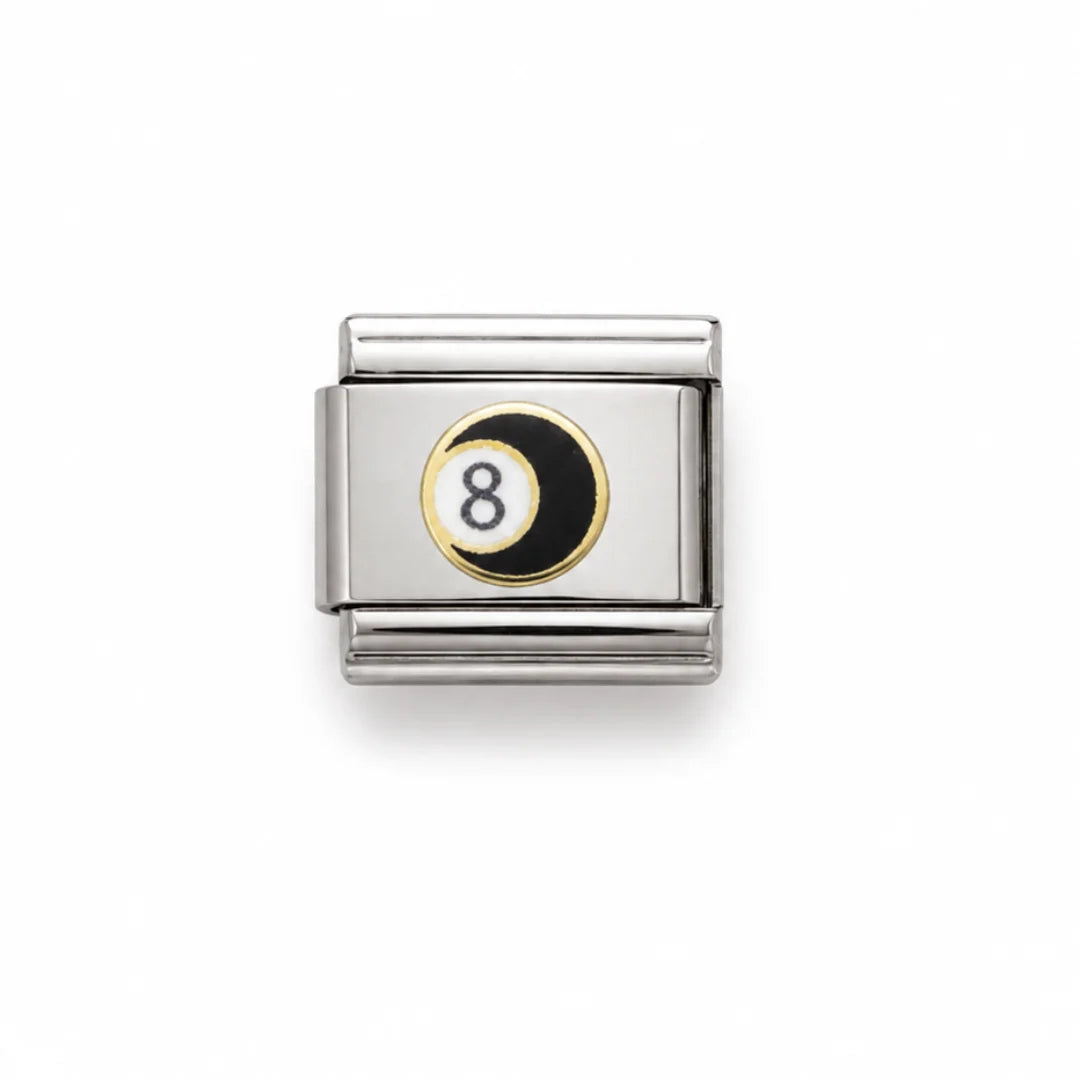Stainless Steel | 8 - Ball Italian Charm