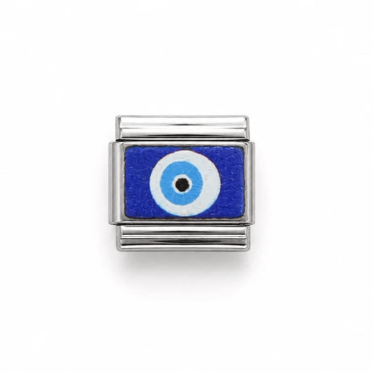 Stainless Steel | Evil Eye Italian Charm