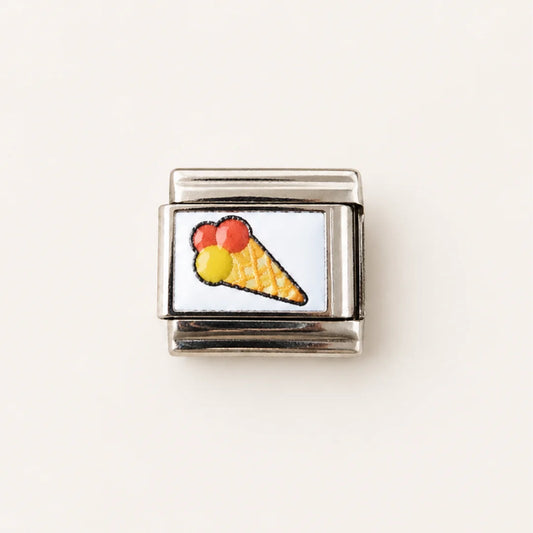 Stainless Steel | Ice Cream Italian Charm
