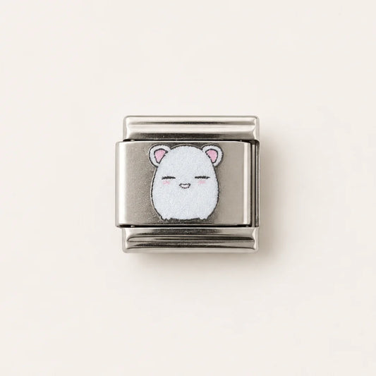 Stainless Steel | Cute White Toy Italian Charm