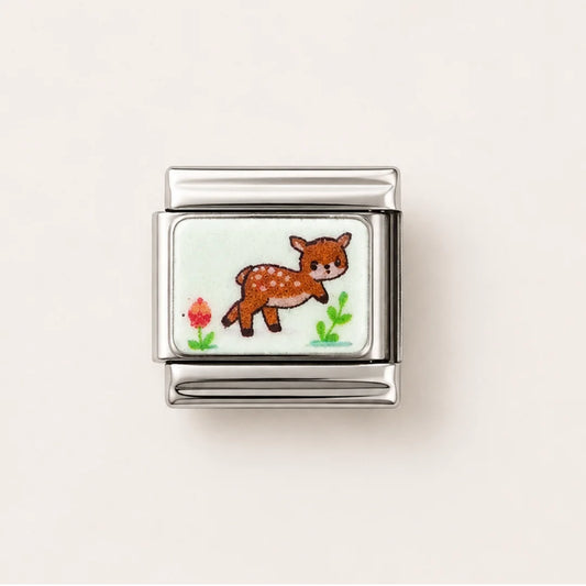 Stainless Steel | Deer Italian Charm