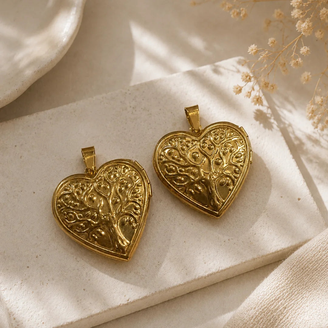 Stainless Steel | Goldchic Heart Lockets