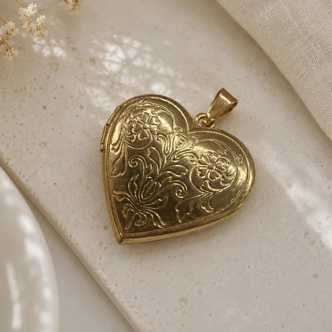 Stainless Steel | Goldchic Heart Lockets