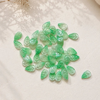 Czech Glass Leaf Beads