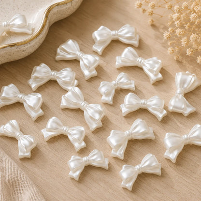 Acrylic Bow Beads