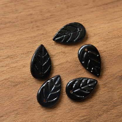 Czech Glass Leaf Beads