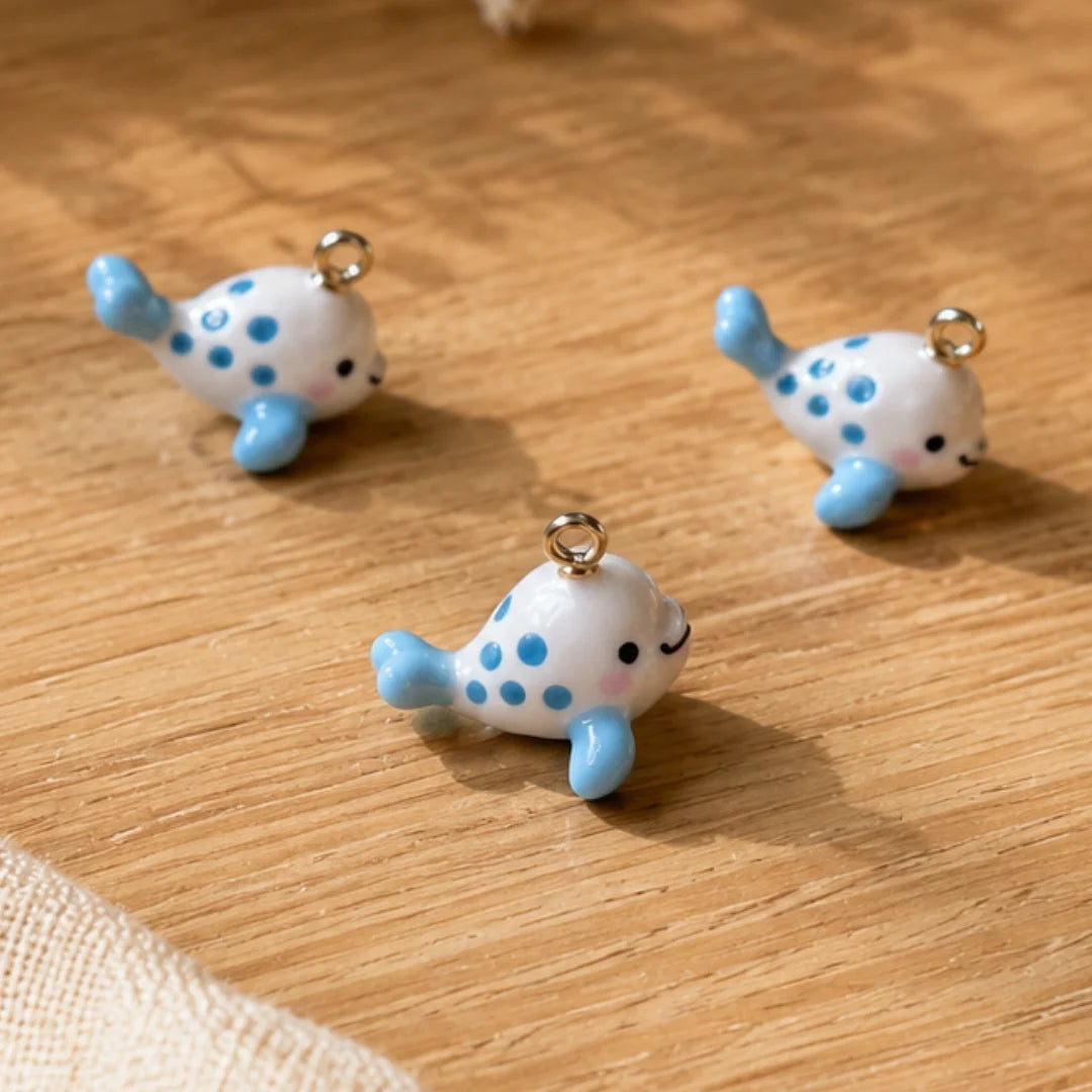 Cute Dolphin Charm