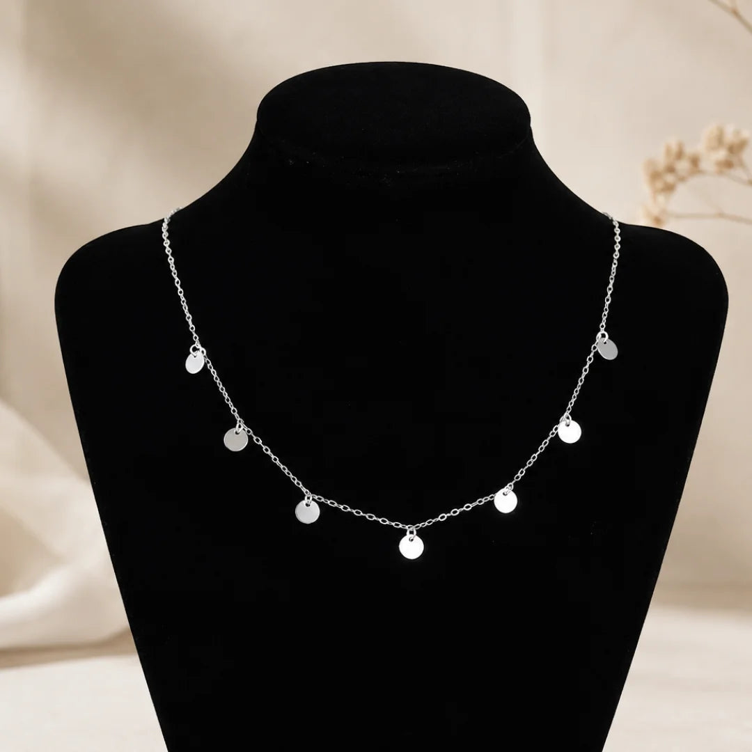 Stainless Steel | Silver Tiny Circle Sterling Chain