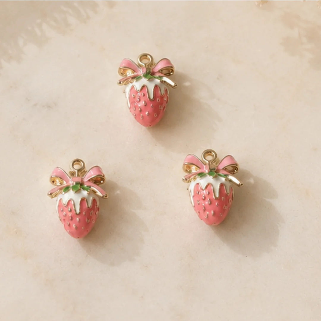 Sweet Berry Bow Charm