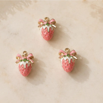 Sweet Berry Bow Charm