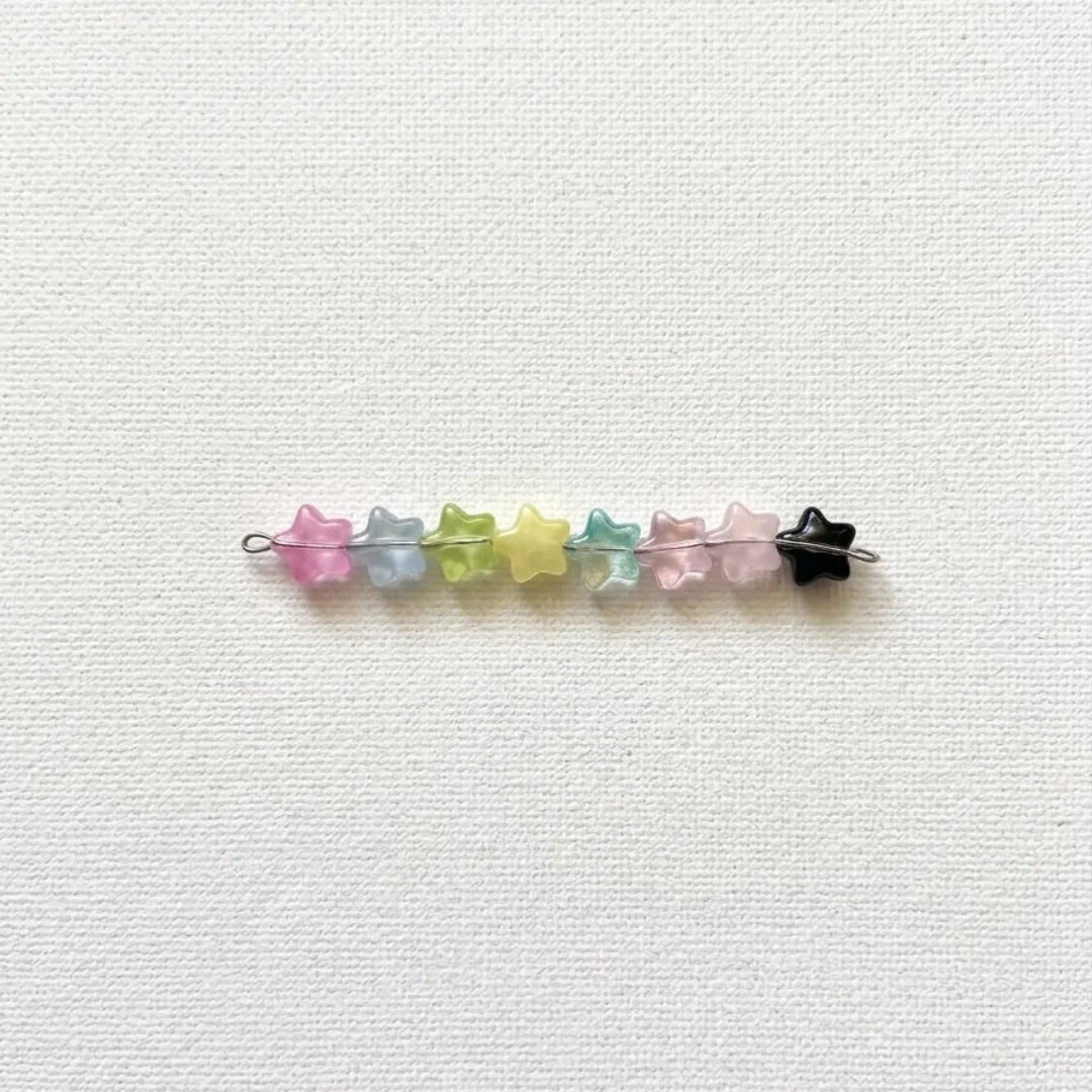 Glass Star Beads