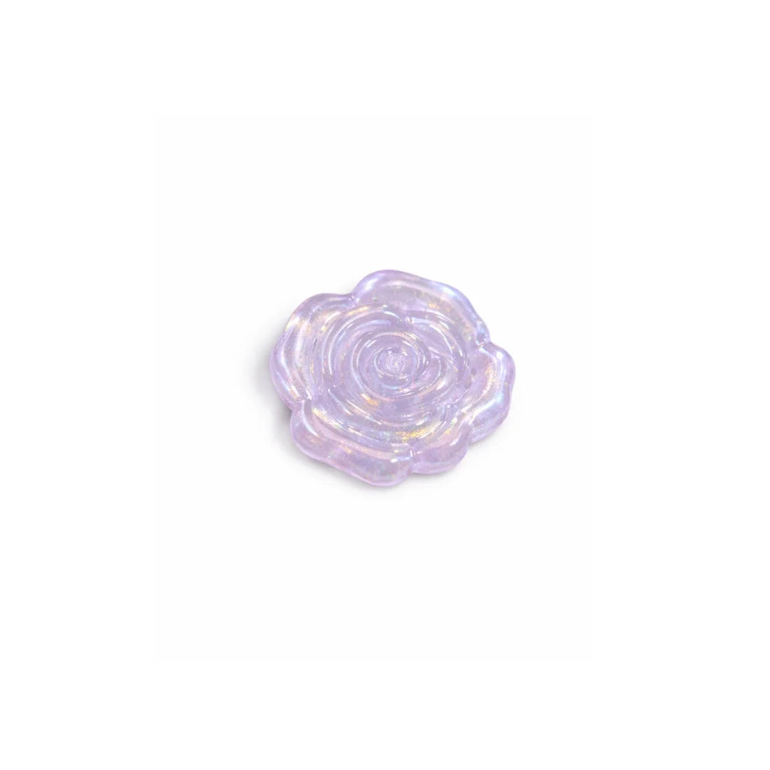 Resin | 30 mm | Iridescent resin roses Charms