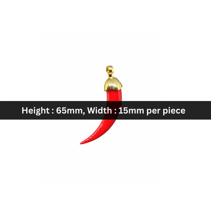 65x15 mm | Red Hot Chilli Charm