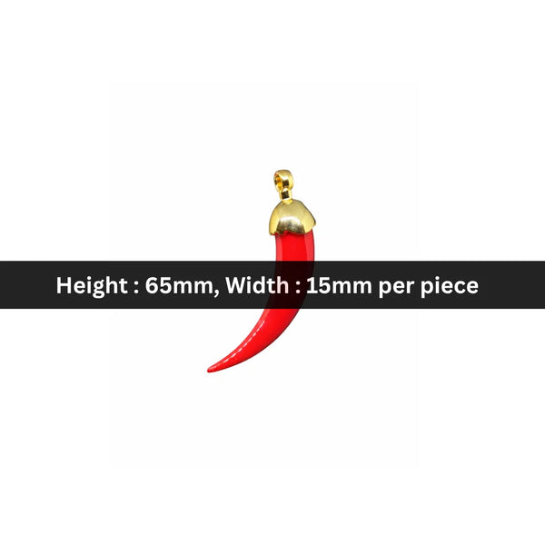65x15 mm | Red Hot Chilli Charm