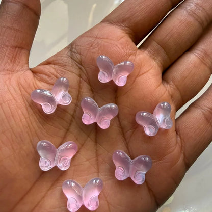 Butterfly Glass Beads
