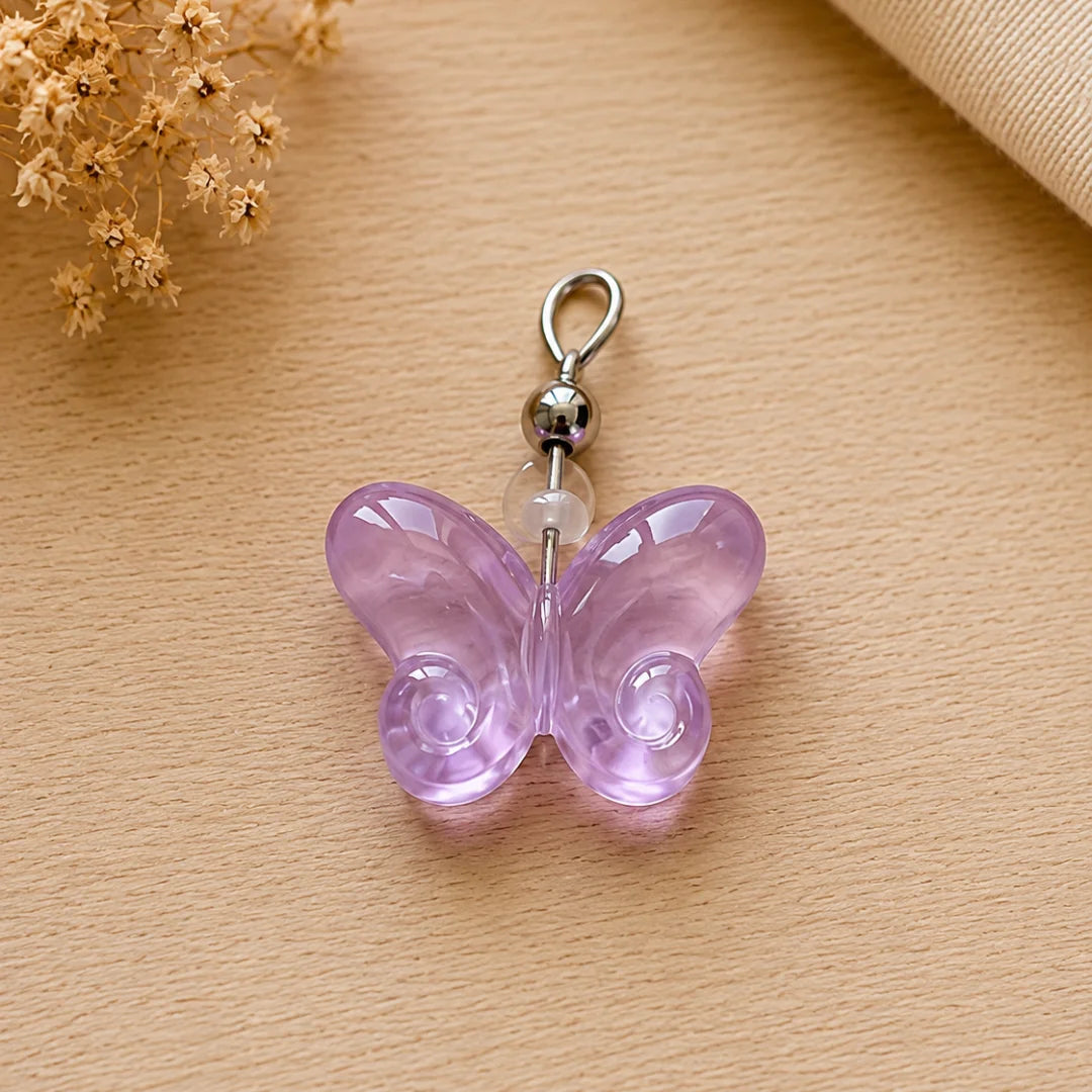 Butterfly Glass Beads