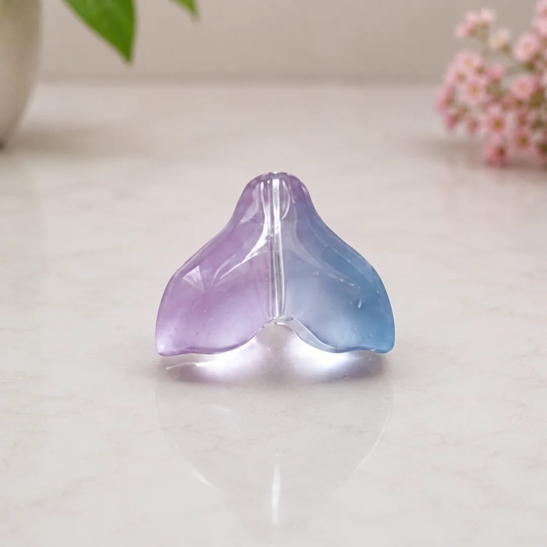 Purple with Blue