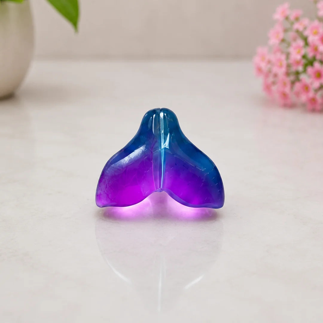 Deep Blue with Purple