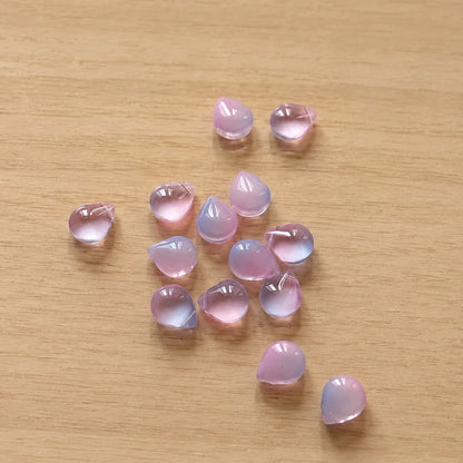 Pear Shaped Glass Beads | 10 mm(W)