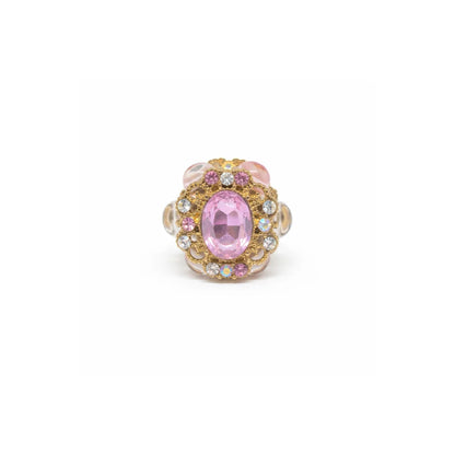 25x25 mm | Ornate Gold Charms With Vibrant Gemstones