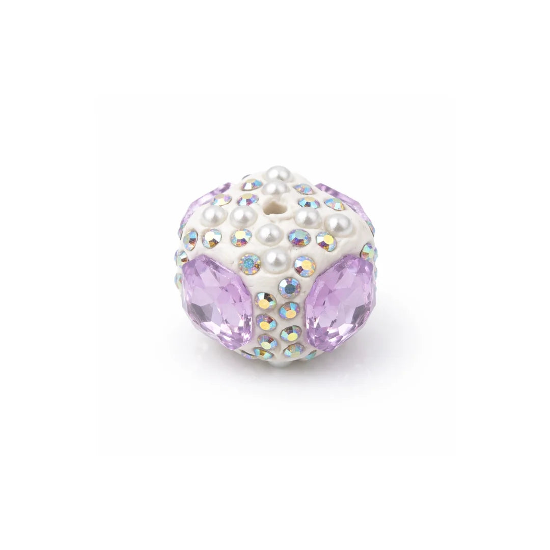 28x28 mm | Sparkling Beads With Gemstones