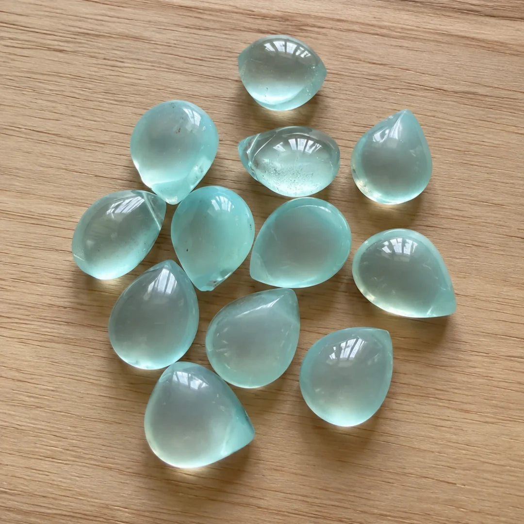 Pear Shaped Glass Beads | 10 mm(W)