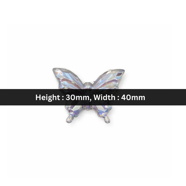 30x40 mm | Moonlight Aura Butterfly Charm