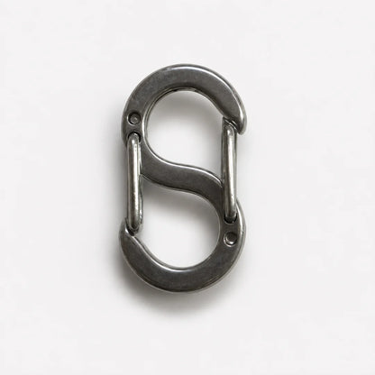 Stainless Steel | Gunmetal S-Shaped Carabiner Connector Clasp Style-01