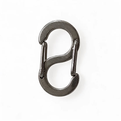 Stainless Steel | Gunmetal S-Shaped Carabiner Connector Clasp Style-01