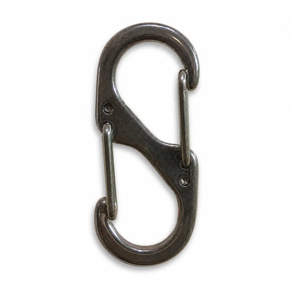 Stainless Steel | Gunmetal S-Shaped Carabiner Connector Clasp Style-02
