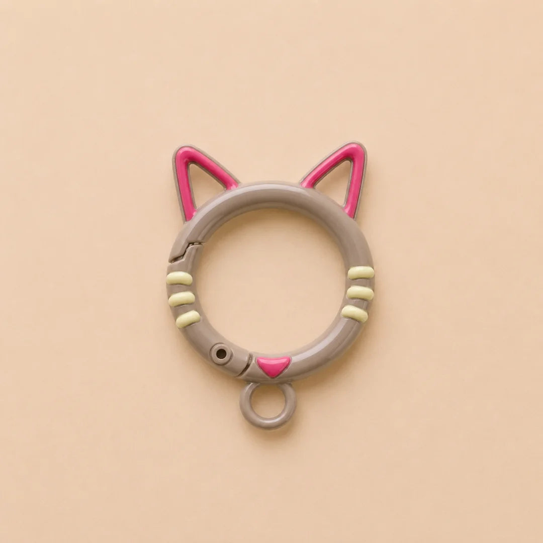 Cat Ear Shaped Lobster Claw Clasps