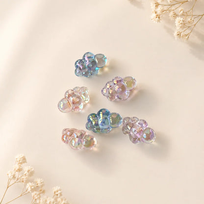 30x22 mm | Iridescent  Bubble Bead