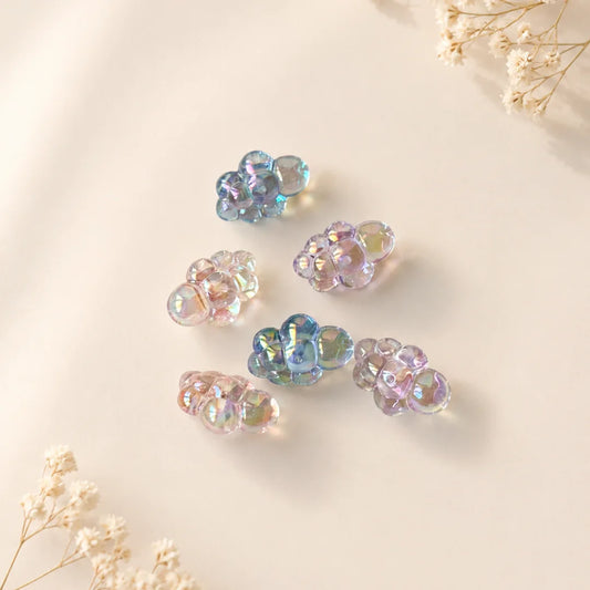 30x22 mm | Iridescent  Bubble Bead
