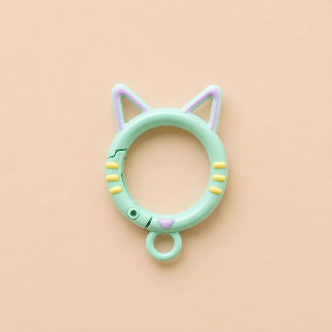 Cat Ear Shaped Lobster Claw Clasps