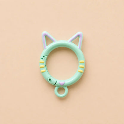 Cat Ear Shaped Lobster Claw Clasps
