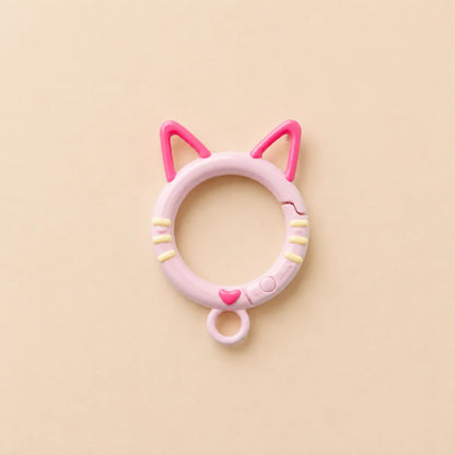 Cat Ear Shaped Lobster Claw Clasps