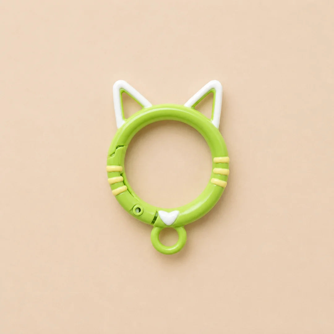 Cat Ear Shaped Lobster Claw Clasps