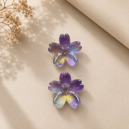 Sakura Shaped Glass Beads