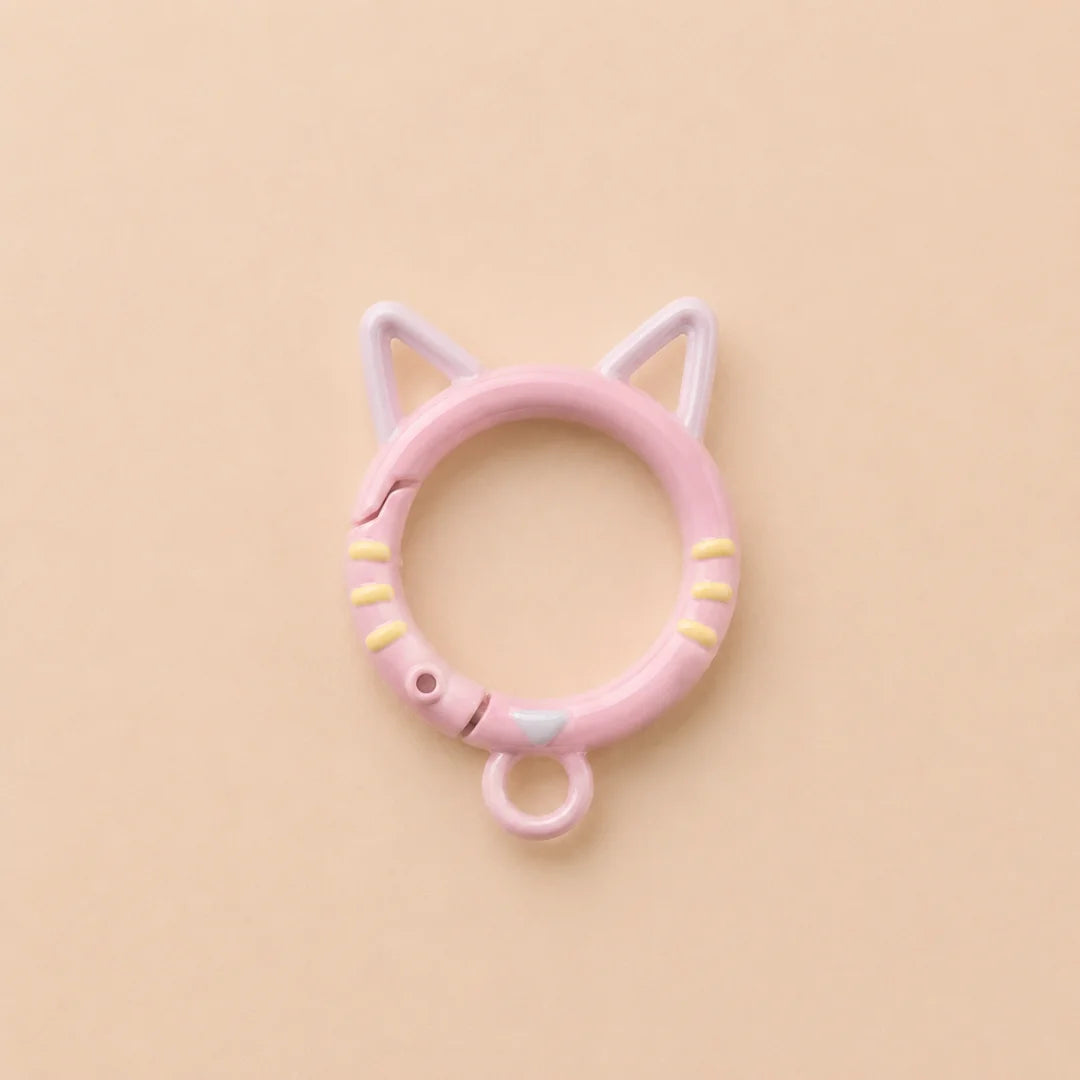 Cat Ear Shaped Lobster Claw Clasps