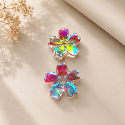 Sakura Shaped Glass Beads
