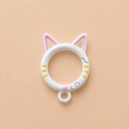 Cat Ear Shaped Lobster Claw Clasps