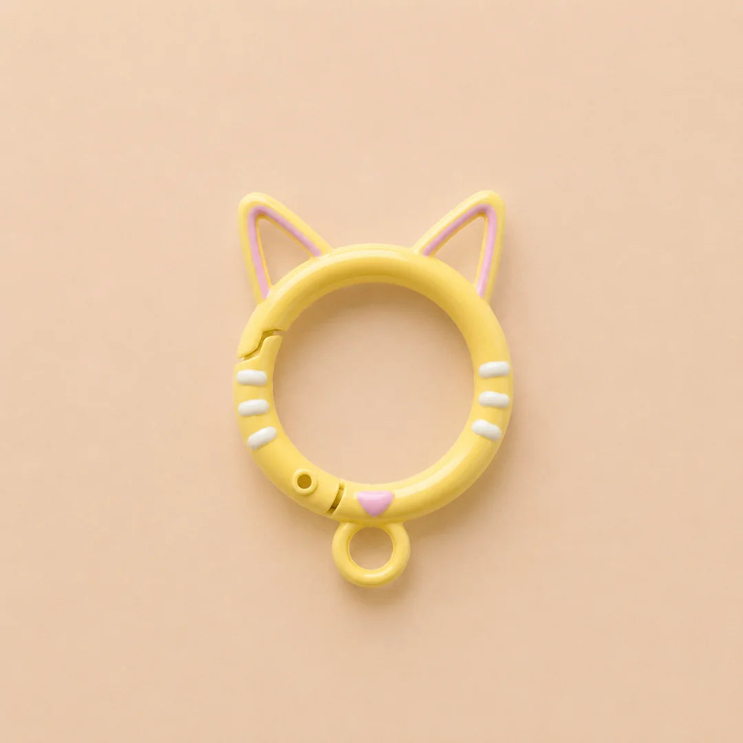 Cat Ear Shaped Lobster Claw Clasps