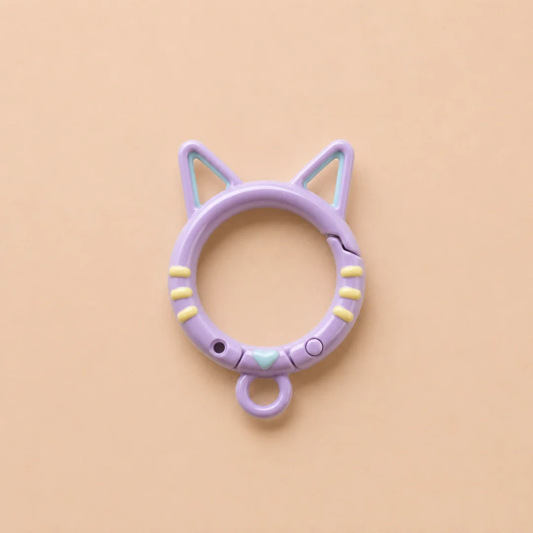 Cat Ear Shaped Lobster Claw Clasps